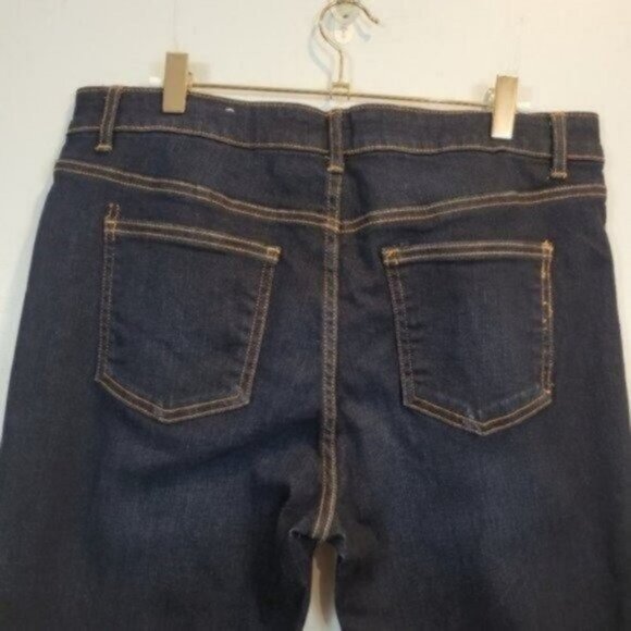 PopSugar | High Rise Skinny Jeans Dark Rince Wash NWT - Picture 5 of 12